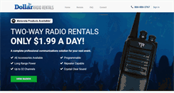 Desktop Screenshot of dollarradiorentals.com